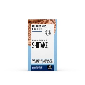 Mushrooms4Life Shiitake Capsules Bio
